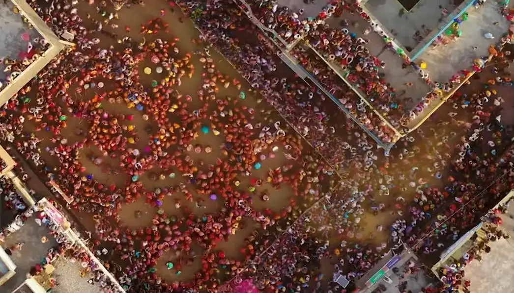 Lathmar Holi in Mathura